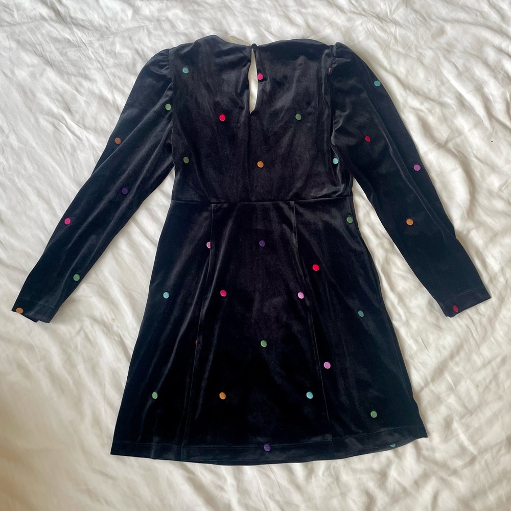 Farm Rio for Anthropologie Velvet Dress